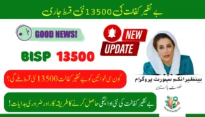 Benazir Kafalat 13500 New Installment Released